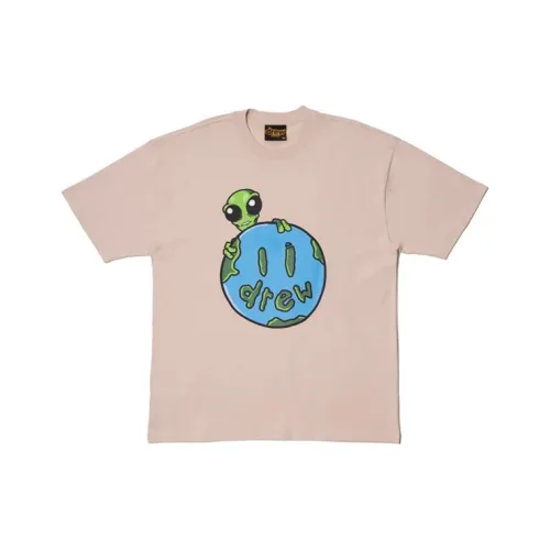 Drew House Smiley Collection FW21 Allen The Alien SS Tee Beige Shirt Unisex Ecru