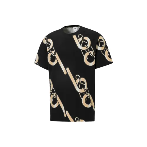 PUMA Комплект с короткими рукавами футболка мужская черный