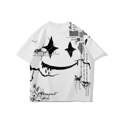 SANSYAS Белая Унисекс Футболка