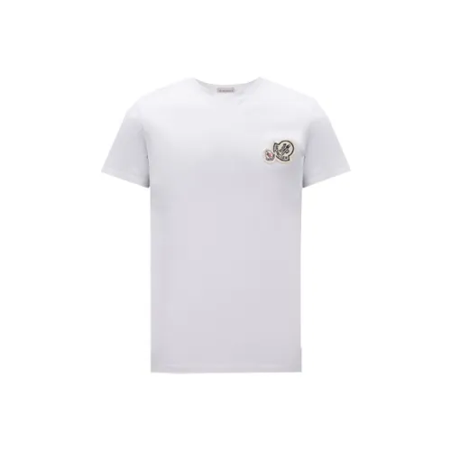 MONCLER Белая Мужская T-рубашка