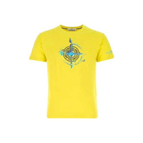 STONE ISLAND Рубашка Мужская Желтая