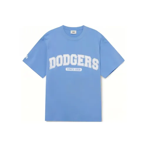 Mlb Base Logo SS23 T-Shirt Унисекс Light Blue