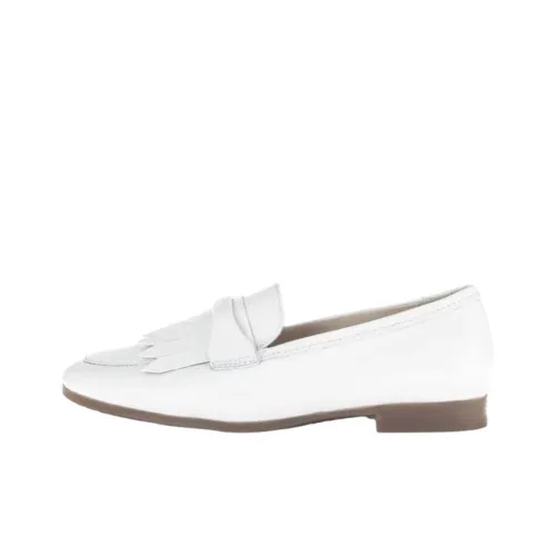 Gabor Comfort Лоферы 2 см Женские Белые