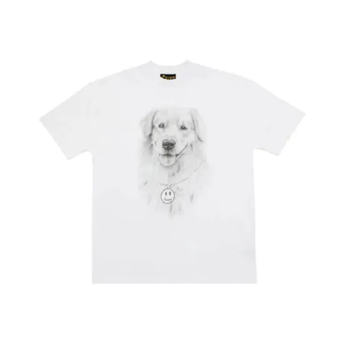 Drew House Smiley Collection T-Shirt Унисекс Белый