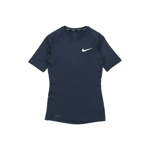 Nike Темно-синие мужские футболки T-Shirt