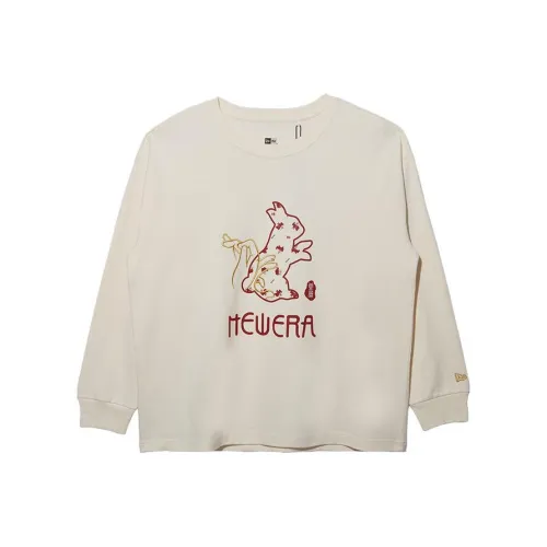 New Era Слоновая кость Унисекс Футболка