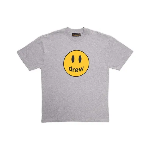 Drew House Smiley Collection T-Shirt Унисекс Серый