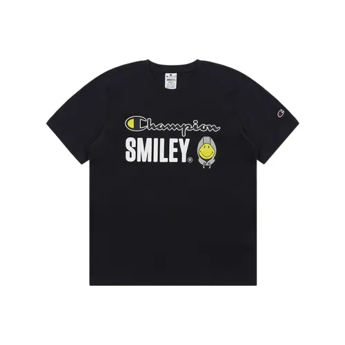 Чемпион Smiley Унисекс Футболка