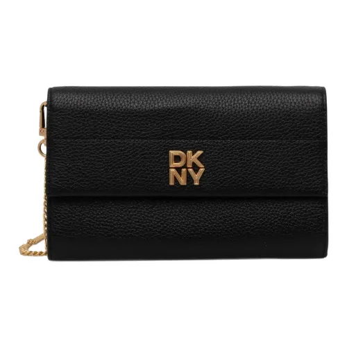 DKNY Телячья кожа Кошелек Женские Черный