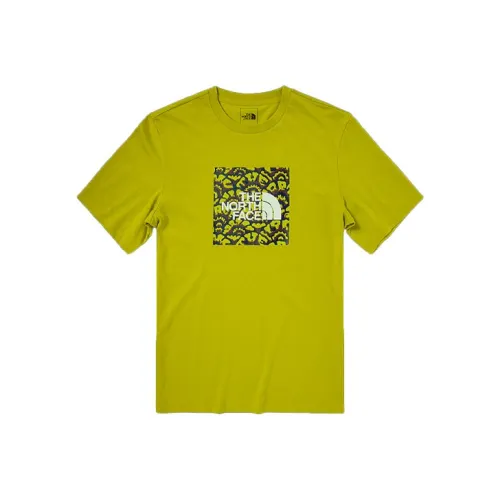 The North Face Комплект с короткими рукавами мужская футболка желто-зеленая