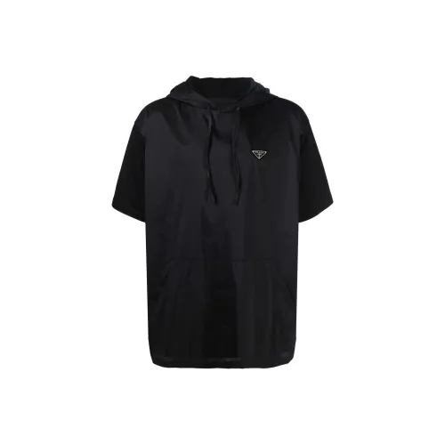 PRADA Мужские черные T-рубашки