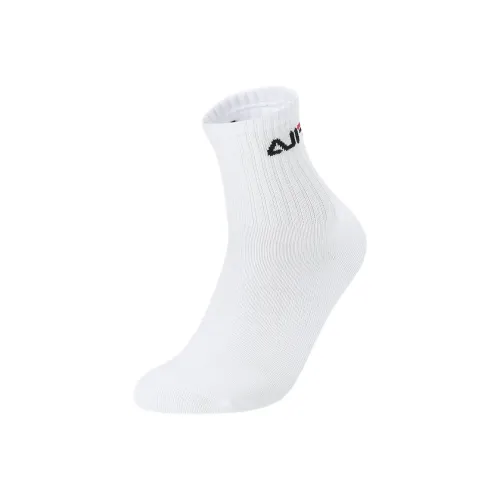 FILA ORIGINALE 1 шт Стандартный белый WT Женские Носки до икры MID