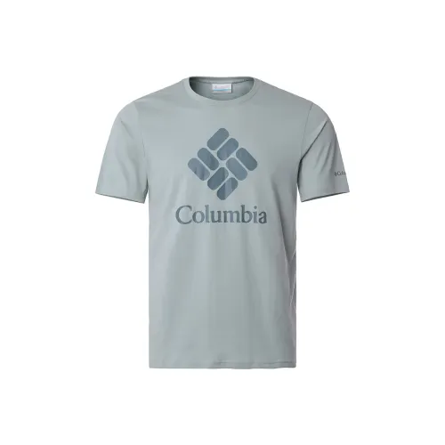 Columbia совместная бренд Зеленый Мужской T-рубашки