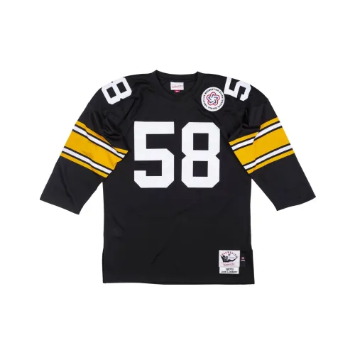 Mitchell Ness Черные Мужские Футболки