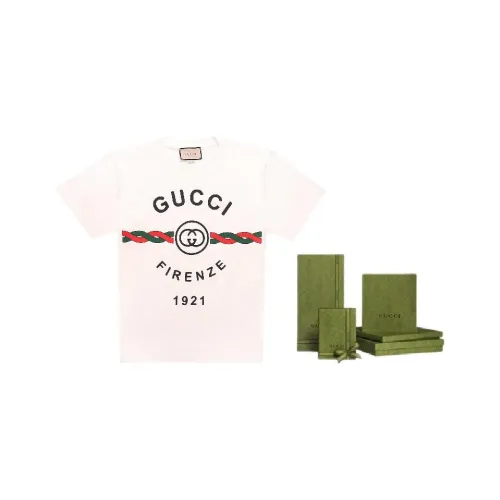 GUCCI 1921 SS22 T Рубашка Мужская Gift Box Set Белый