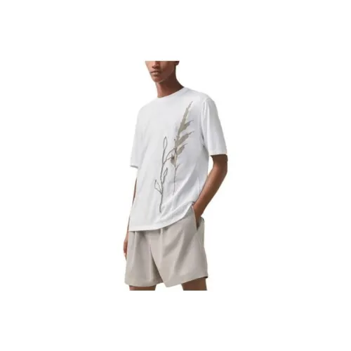 HERMES Белая Мужская T-Рубашка