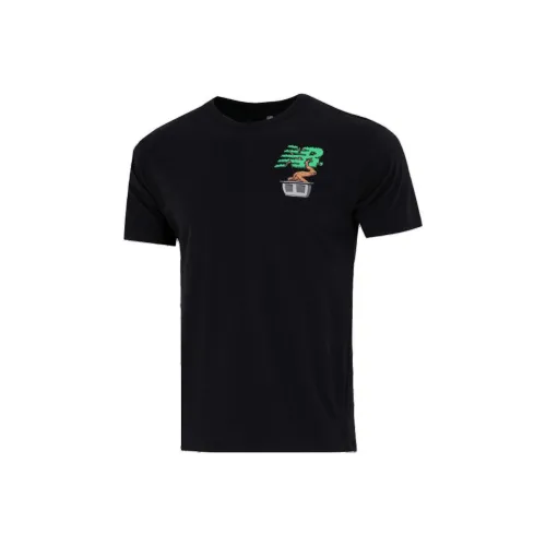 New Balance Essentials ROOTS Graphic T-Shirt Мужская Черная