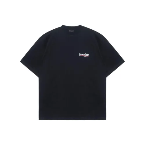 Balenciaga Мужские черные футболки