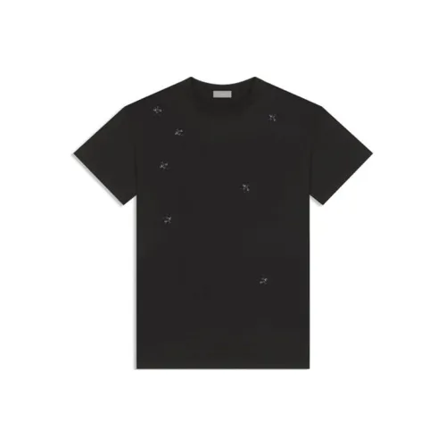 DIOR Quarterly New Products Черные Мужские T-Рубашки