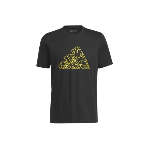 Adidas Мужские черные футболки