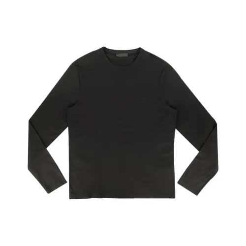 PRADA Мужские черные T-рубашки