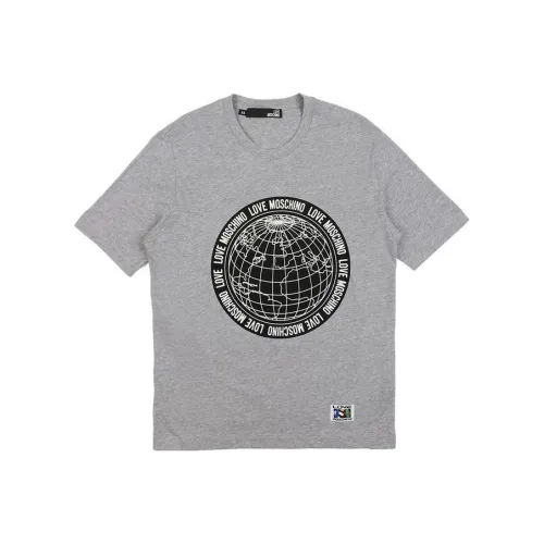 MOSCHINO Серые Мужские T-Рубашки