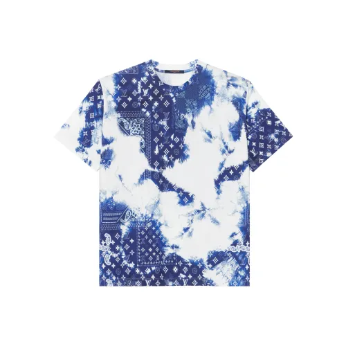 LOUIS VUITTON Рубашка Мужская Синяя