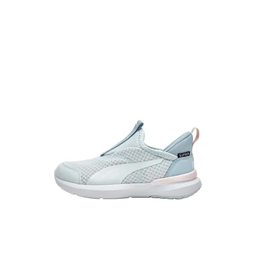 PUMA KRUZ PROFOAM Детская беговая обувь Низкий топ Синий Для дошкольников