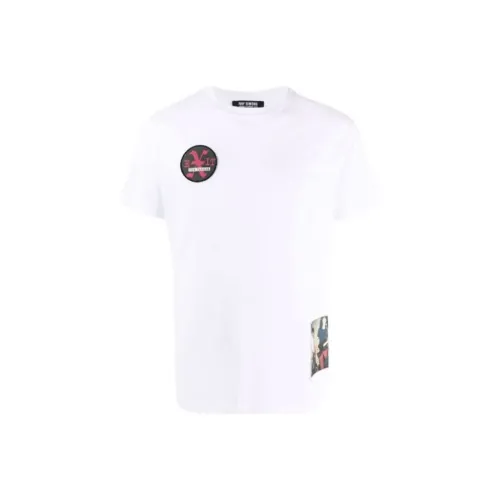 RAF SIMONS Белая Мужская T-Рубашка