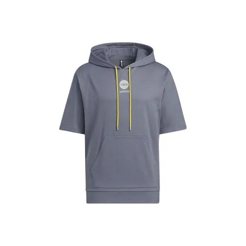 ADIDAS NEO Серый Мужской T-Рубашки