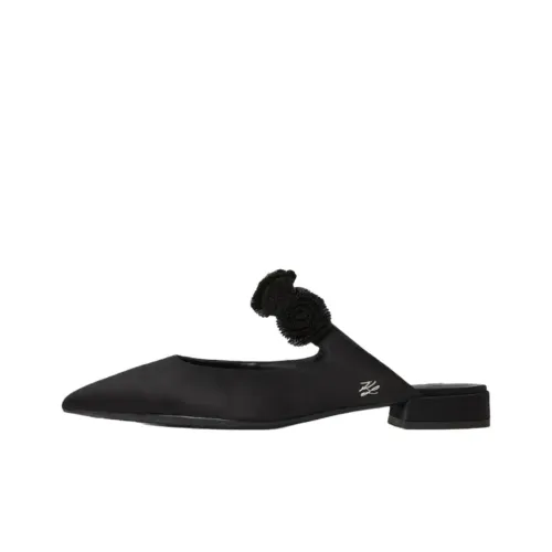 Karl Lagerfeld Домашние тапочки Женские Черные