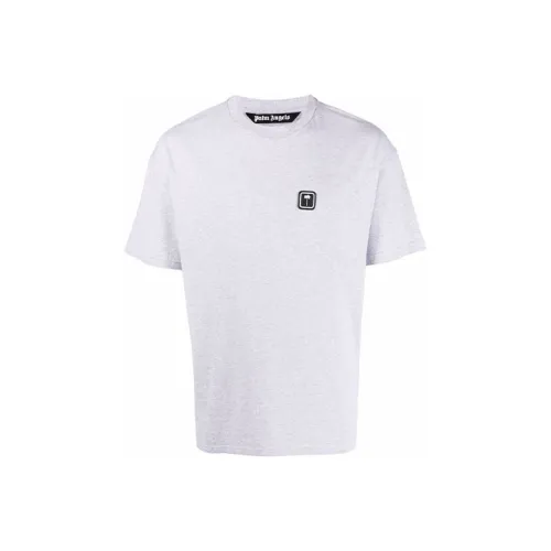 PALM ANGELS Серый Унисекс Т-рубашка