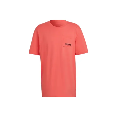 Adidas Originals Adventure C Butterfly Swirl Neon Red Мужская T-Рубашка