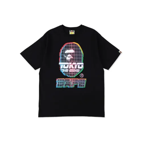 A BATHING APE Голова Series Мужская T-рубашка