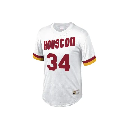 Mitchell Ness Белая Мужская Футболка