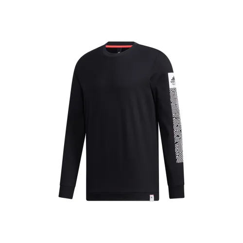 Adidas Мужские черные футболки