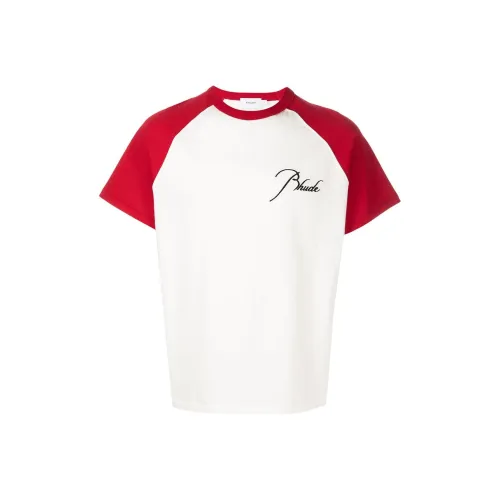 RHUDE Белая Мужская T-Рубашка