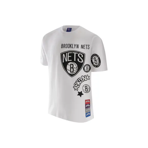 NBA Комплект с короткими рукавами T-Shirt Унисекс Белый