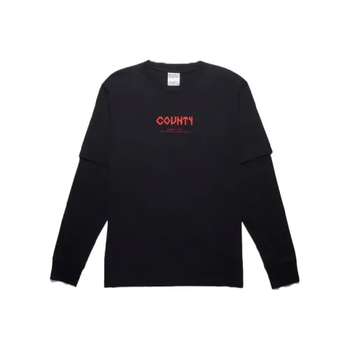 MARCELO BURLON Черные Мужские T-рубашки