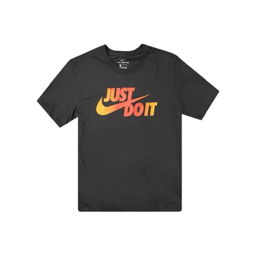 Nike Мужские черные футболки