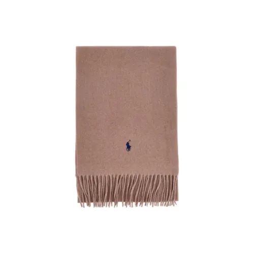 Шарфы Polo Ralph Lauren Wool Knit Унисекс Коричневый