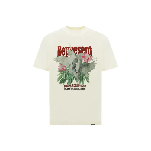 REPRESENT Бежевый Мужской T-Рубашки