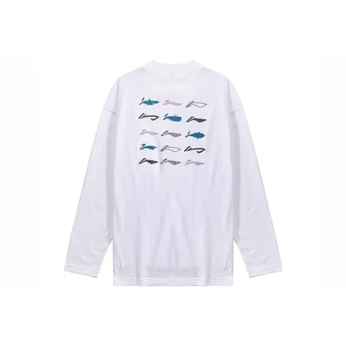 LINING Sports Fashion Collection Белая Мужская Футболка