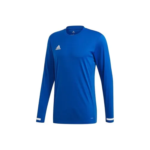 Adidas Blue Men's T-Shirts Adidas Синий Мужские Футболки