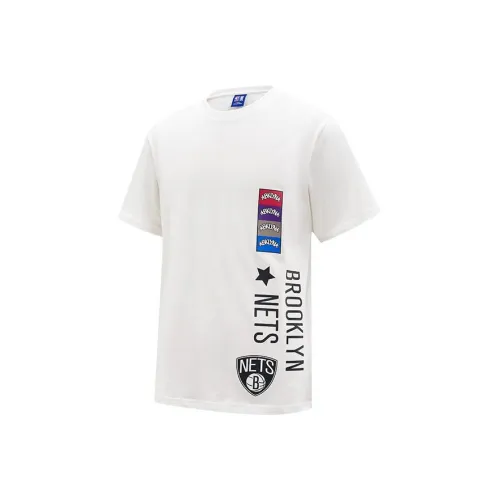 NBA Команда Нетс Мужская T-рубашка