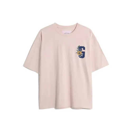 Gap SS23 Светло-розовые Мужские T-рубашки