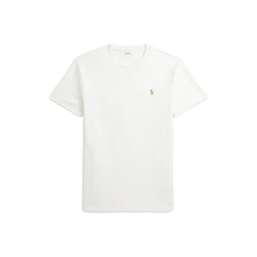 Polo Ralph Lauren Белые Мужские T-рубашки