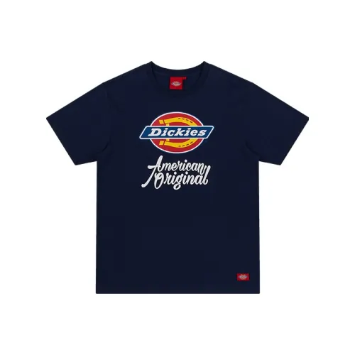 Dickies Темно-синие Унисекс Футболки