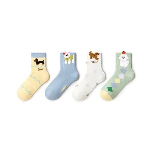 PRIMEET Низкие носки женские 5 пар Play Together