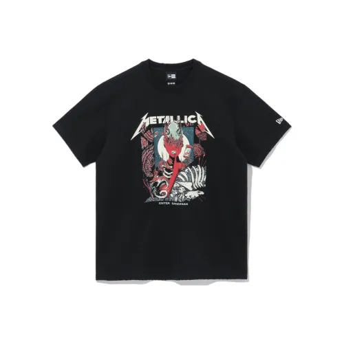 New Era x Metallica T-Shirt Мужской Черный